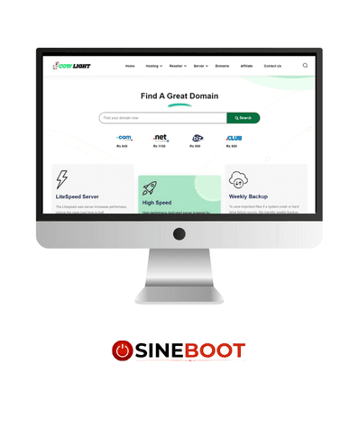 Website template